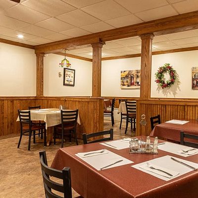 Little Falls, NY Restaurant for sale: The Italian Feast is a family owned  restaurant  well known for their sauce on top pizza as well as their lasagna and Rock City Riggies.