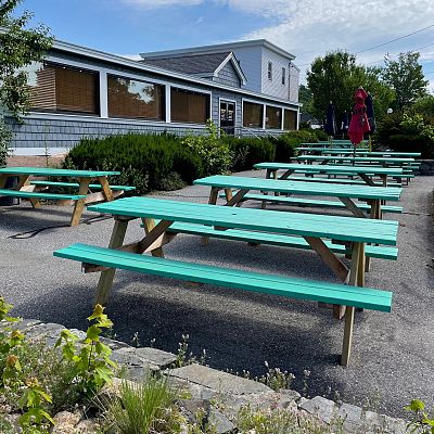 Old Orchard Beach, ME Restaurant for sale: An excellent redevelopment opportunity, or turnkey restaurant  and banquest facility with residential income.