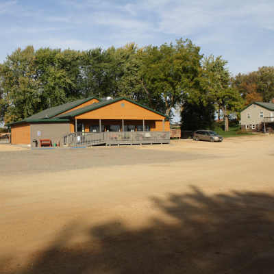 LeCenter, MN Restaurant for sale: Restaurant/bar, banquet room, stage, large commercial kitchen plus large lower level with storage. 1-bedroom home included! 1.4 Acre site.