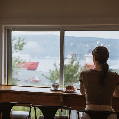 St. JOhn's, NF Restaurant for sale: Highly regarded, independent café with patios and walk-up window overlooking St. John's Harbour.  