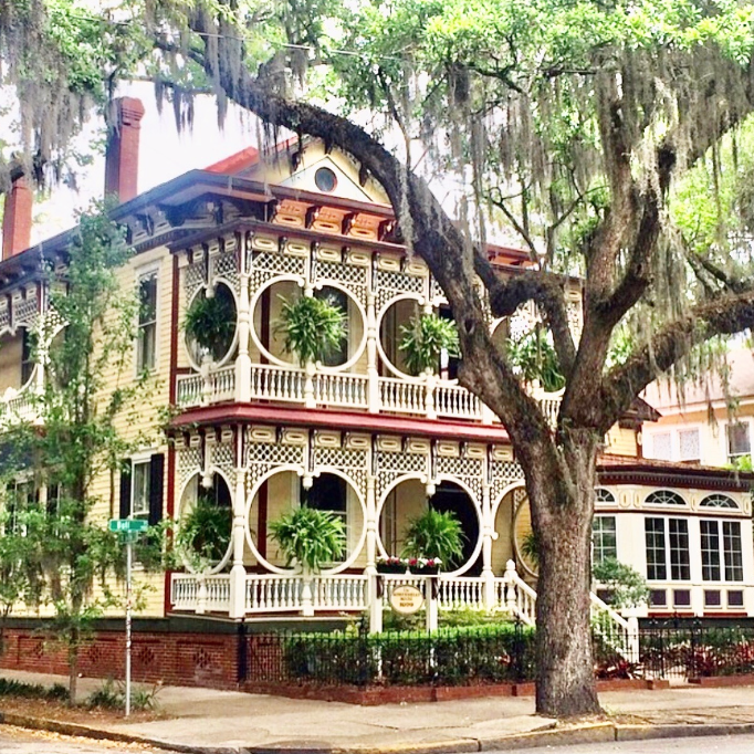 The Gingerbread House of Savannah, GA for Sale w/Real Estate Located