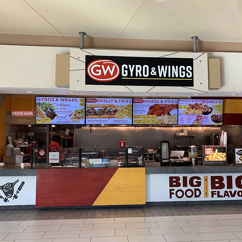 Atlanta Mall Food Court Franchise Restaurant for Sale Only 15,000 w
