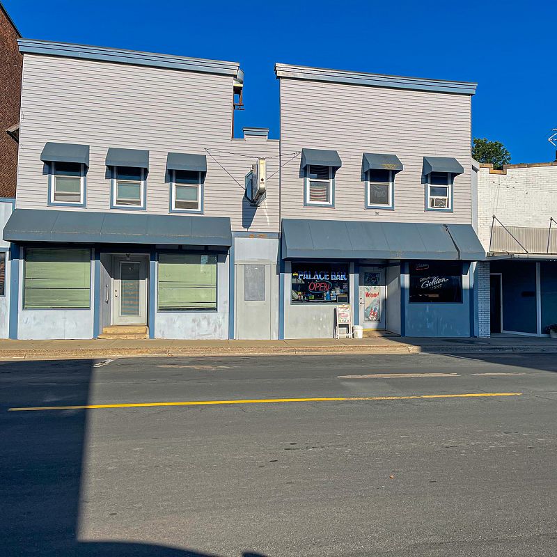 Montgomery, Minnesota Restaurant for sale: The Palace Bar & Grill in Downtown Montgomery. Includes all equipment, liquor license, 1 & 2 BR apartments. Great income potential from both