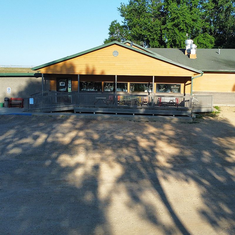 LeCenter, MN Restaurant for sale: Restaurant/bar, banquet room, stage, large commercial kitchen plus large lower level with storage. 1-bedroom home included! 1.4 Acre site.